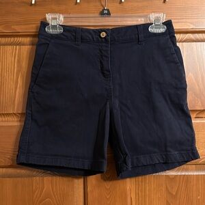 Navy shorts